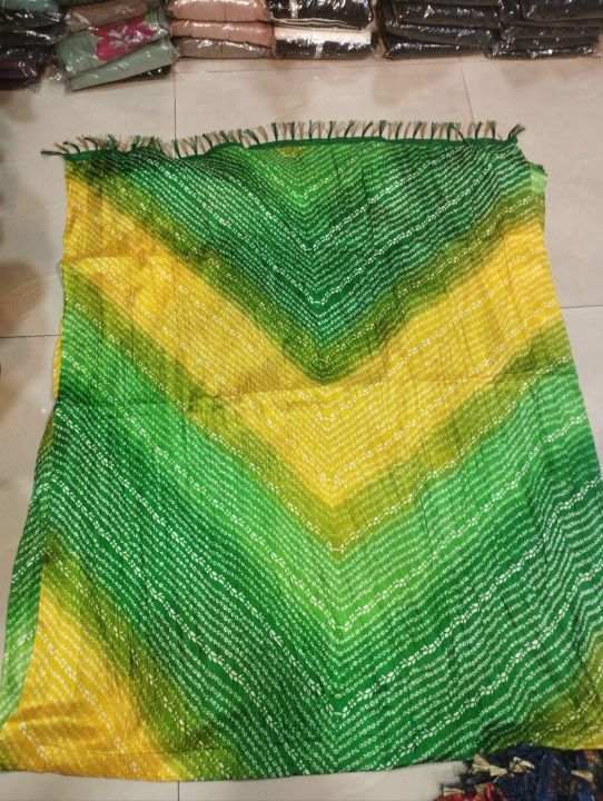 new design Indian Silk orna for women dupatta