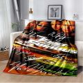 Fast and Furious Racing enthusiast Throws Blanket for Beding Sofa Hiking Picnic Fashion Super Soft Flannel Blanket birthday gift.