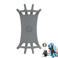 360° Removable Phone Holder Universal Phone Mount for Bicycle Motorcycle Scooter Stroller Phone Mount for 4" to 7" Smartphon.