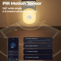 Motion Sensor LED Night Lights US UK Plug Dimmable Cabinet Light for Baby Bedside Bedroom Corridor Wireless Night Lamp  Lighting. 