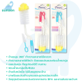 Pureen Baby Bottle Cleaning Brush, Silicone Baby Bottle Cleaning Brush Pureen Nipple Cleaning Brush, Baby Bottle Cleaning Brush Set (1 Set), Baby Bottle Cleaning Sponge Baby Bottle Cleaner Sponge Brush. 