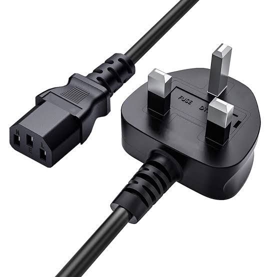 Branded Computer Power Cords 3Pin Fuse Type New
