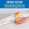 Network Carding Device Cable Comb Fireproof ABS Plastic Generic Cabling Category 5 And 6 Network Cables Laying And Carding Tools. 