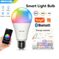 MeeGoo Tuya Wifi/Bluetooth Smart Bulb Alexa Led Lamp E27 RGB Smart Light Bulbs 110V 220V Smart Lamps For  Assisatnt Smart lightify. 