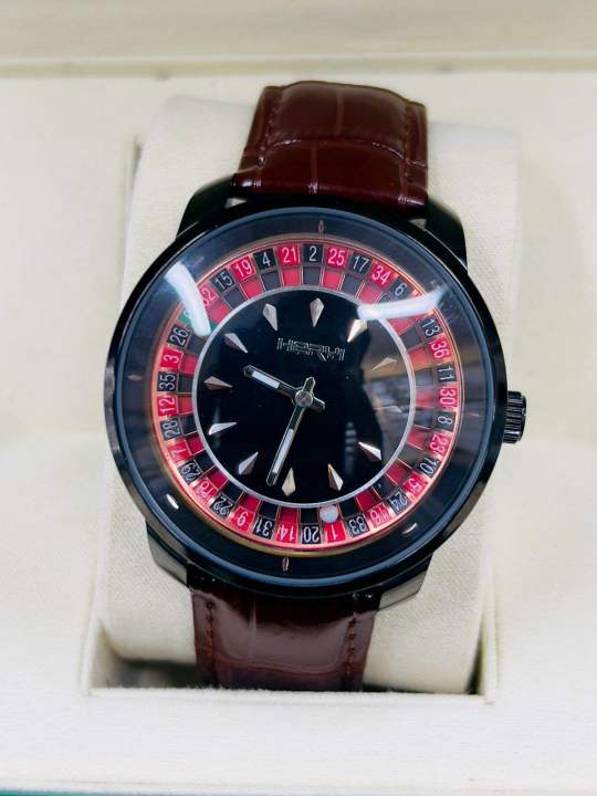 Men%E2%80%99s%20Quartz%20Wrist%20Watch%20%E2%80%93%20Black%20Dial,%20Leather%20Strap,%20Autograph%20Function,%20Analog%20Display%20-%20Image%206