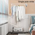 Clothes Rack Double Rod Multifunctional Clothe Racks For Hanging Clothing Portable Garment Shelf Hanger Storage Clothes Shelf. 