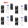 Child Safety Lock Cabinet Refrigerator Door Lock Stainless Steel Cable Protection Children Baby Home Window Lock Strong Fixation.
