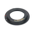 M42-EOS Adapter Ring Copper Electronic Chip AF Confirm Manual Focus Accuracy Flexible for Canon 100D 1000D 1100D. 