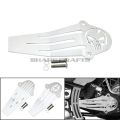For Yamaha Dragstar V-Star XVS650 '98-'17 XVS1100 '98-'09 Classic Custom Motorcycle Chrome Skull Drive Shaft Cover. 