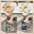 Qzshop ready to ship🚚Women sandals new arrival cross strap sandals soft bottom design comfortable to wear with 4 colors all beautiful💖It must have😍. 