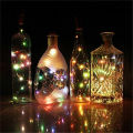 10pcs Bar LED Wine Bottle Cork String Lights Christmas Decoration Led Lamp Bottle Fairy Lights Holiday Copper Wire Lights String.