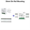 100A Wifi Tuya Intelligent Energy Meter Solar PV System Power Production Consumption Bidirectional Monitoring Meter APP Control.