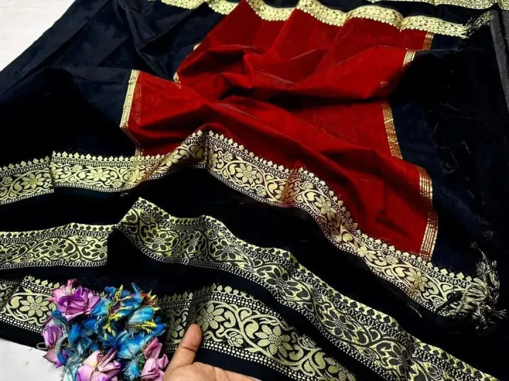 Traditional%20Half%20Silk%20Zori%20Pire%2013%20hand%20sarees%20for%20women%20-%20Image%207