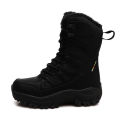 Men Male Tactical Boots  Boots Climbing Hiking Shoes Breathable Outdoor Unisex Ultrallight  Plush Snow Winter High Quality. 