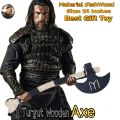 Turgut wooden axe (toy). 