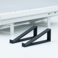 Keyboard Elevated Stand, Simple Monitor Stand, Raised Keyboard Angle, Comfortable Typing, No Sliding Pad Design.