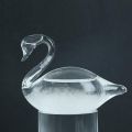 Desktop Stylish Apple Bird Swan Shaped Crystal Weather Forecast Bottle Glass Storms Weather Predictor Monitor Barometer For Home. 