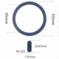 Universal Magnetic Metal Plate Ring for Magsafe Wireless Charger Iron Sheet Sticker Magnet Car Phone Holder Mini Sticker. 