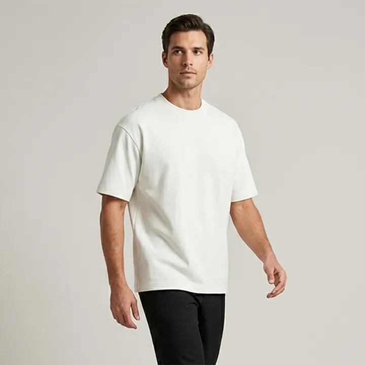100% Cotton Multicolor Summer T-shirt For Men -Black l White l Fashion l T-shirt For Men