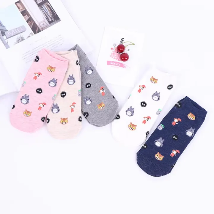 5%20Pairs%20Anime%20Cartoon%20Socks%20Cosplay%20Cute%20Animal%20Invisible%20Boat%20Socks%20Anime%20Pattern%20Ladies%20Socks%20-%20Image%204