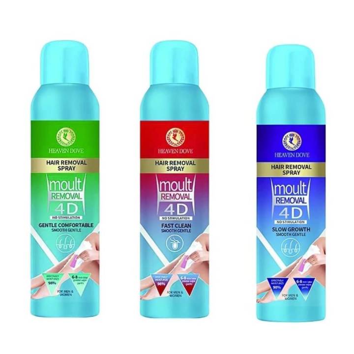 4D Heaven Dovve Hair Removal Spray Moult 4D - Slow Growth
