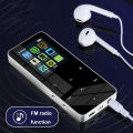 1.8 Inch Touchscreen MP3 MP4 Player Bluetooth-Compatible 5.0 Music Player FM Radio with E-Book Alarm Clock Built-in Speaker. 