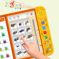 NEW Kids' English Learning Intelligence Touch Book, Early Education Knowledge with Sound Function, Reusable Pen, Birthdays . 