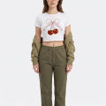 Women's for Premium Quality Original usa Girls' Oversized T-Shirt Trendy Summer Collection Short Sleeve Comfortable T-Shirt.