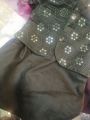 kameez shalwar with beautiful mirror work waistcoat. 