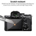 2PCS Tempered Glass For  Alpha A7RV A7R5 A7M2/3/4 A7II/III A7R2 RX100 ZV1 Scratch Resistance Screen Protector Camera Film. 