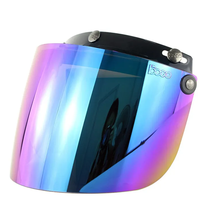 Motorcycle%203-Snap%20Visor%20Lens%20Shield%20Sturdy%20Anti%20Dizziness%20Motorcycle%20Helmet%20Visor%20Lens%20%20for%20Friends%20Family%20Members%20Neighbors%20-%20Image%206