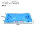 Inflatable Swimming Pool Floating Row Cuphole  Table Water Lounge Chairs Portable Water Hammock Sleeping Bed. 