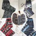 🔥 Elephant Pants 🔥 Elephant Pattern Trousers ❤️ Made in Thailand ❤️ Italian Silk Pants 🐘 ❤️ Soft and Smooth Fabric, Comfortable to Wear. Elastic Waist Pants, Long Pants, Very Popular Fashion Pants. 🎉 The Fabric Is Not Thick or Thin. You Can Be Beautif. 