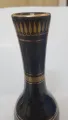 24 Carat Gold
plated greece Decorative vas handmade /KE made in Greece  Black And 24K Gold Vase
/
KE Greece 24K Gold Hand Made Vase Greek Mythology 7” Tall. 