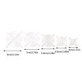 For Cooling Fan Guard Metal Grill Computer Cover Fan Grill 40mm 50mm 60mm 70mm 80mm Cooling Fan Protection Net. 