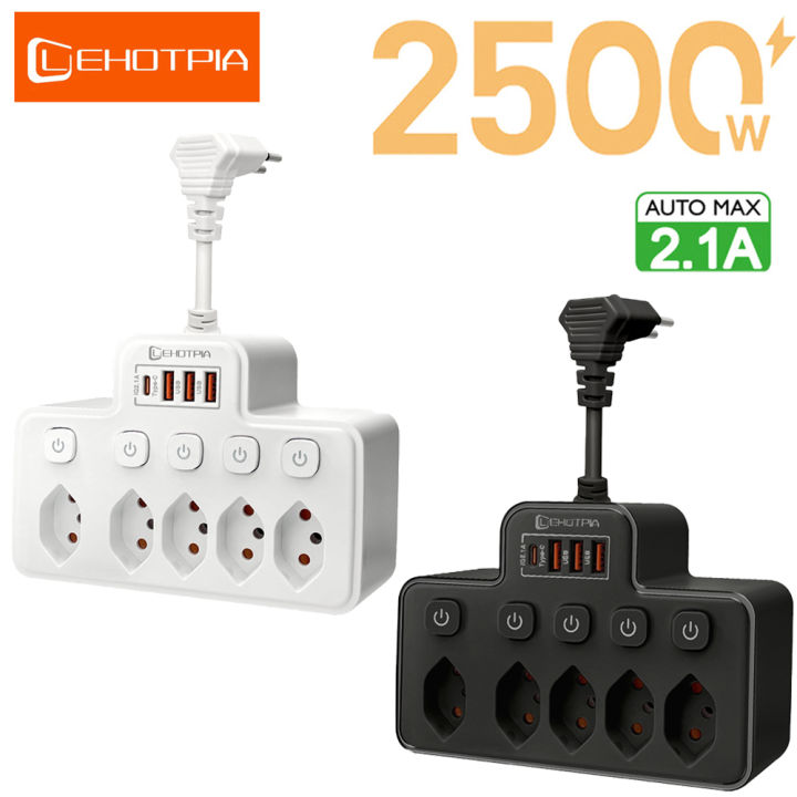 Switzerland AC Plug Independent Switch Multitap Wall Mounted Power ...
