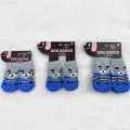 Pet socks, anti dirt and anti slip dog foot covers, Teddy Bears, Puppy Cotton Socks, 3D Doll Dog Shoes, set of 4 universal for c. 