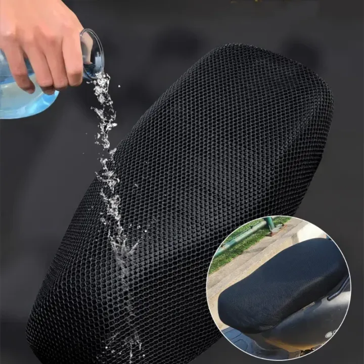 Motorcycle%203D%20Mesh%20Fabric%20Anti-skid%20Pad%20Scooter%20Seat%20Electric%20Bike%20Seat%20Cover%20Breathable%20Waterproof%20Covers%20Cushion%20Net%20Cover%20-%20Image%204