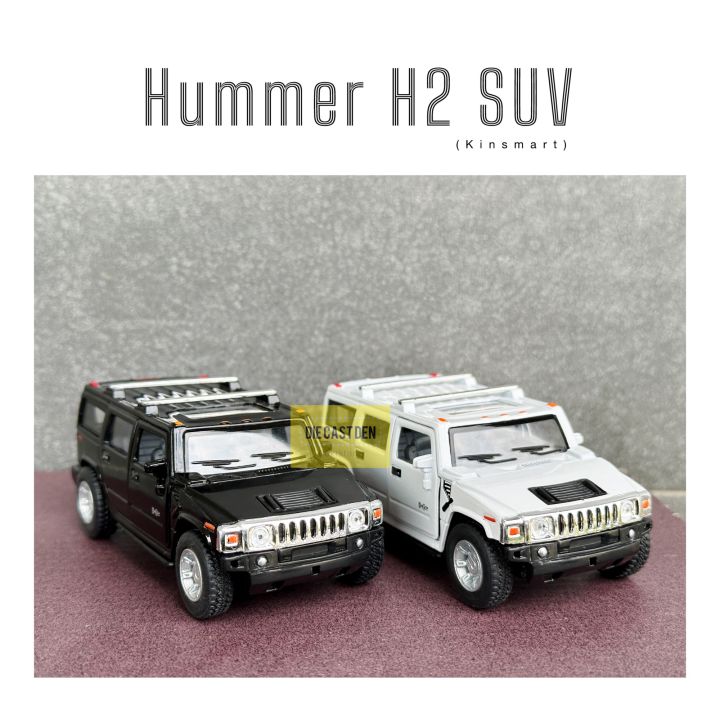 Hummer H2 SUV 2008 1:40 Scale (Size: 5 inch) Diecast Metal Car Kinsmart