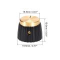Miwayer 5/10/20 Pcs Guitar Amplifier AMP Knobs 6.35MM Potentiometer Knob Cap Knobs/ for Amplifie&Electric Guitar Pedal.