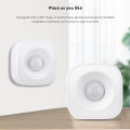 IHSENO Tuya ZigBee/WiFi PIR Motion Sensor Wireless Infrared Detector Security Burglar Alarm Smart Life APP Control Compatible. 