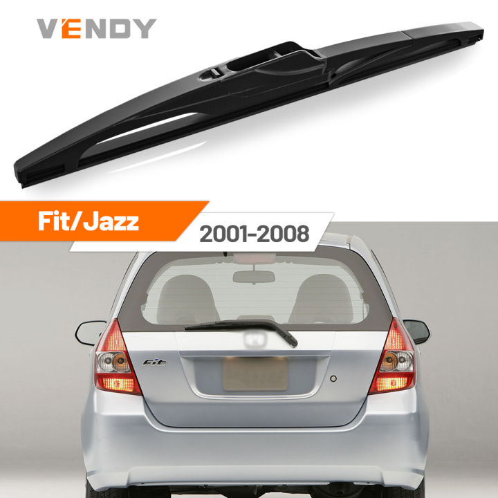 1pcs Rear Windshield Wiper Blade For Honda Fit Jazz 2001-2008 2002 2003 2004 2005 2006 2007 Windscreen Wipers Accessories