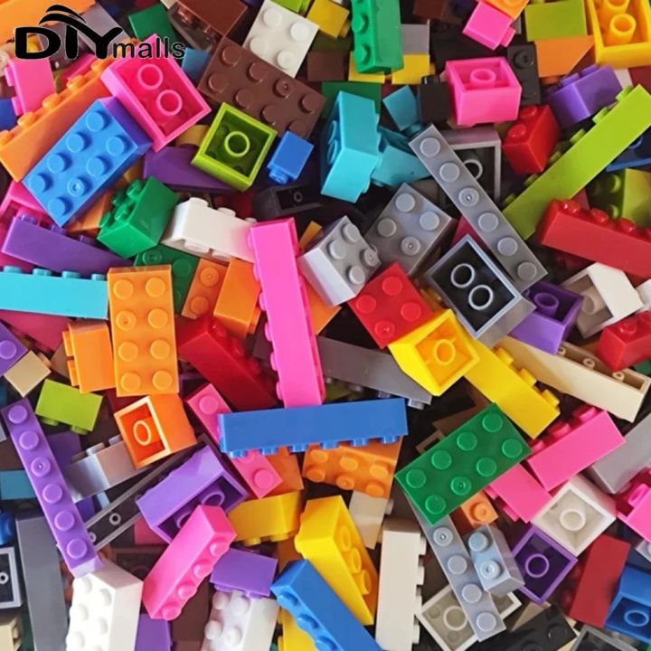 125g 250g 500g Building Blocks Bulk Lot Pack Bricks Block Plate Toys ...