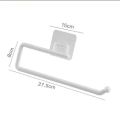 Self-Adhesive Under-Cabinet Paper Towel & Tissue Holder. 