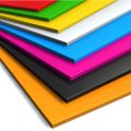 Coloured Acrylic Sheet A4 (8" by 12") 2mm thick, 11 Colours Plastic Panel Sheets. 