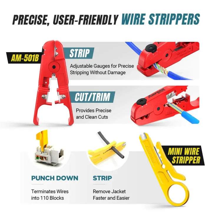 AMPCOM%20RJ45%20Pass%20Through%20Crimping%20Network%20Tool%20Kit%20for%20Cat5e%20Cat6%20Cat7%20with%20Network%20Crimper/Punch%20Down%20Tool/TEL/LAN%20Cable%20Tester%20-%20Image%205