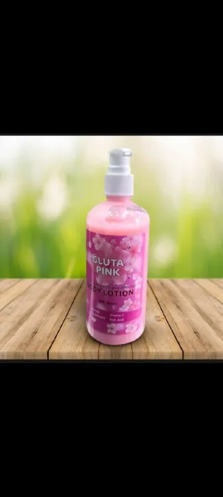 Gluta%20Pink%20Body%20lotion%20300ml%20Contains%20Arbutin%20Vitamin%20C%20Glutathione%20-%20Image%203