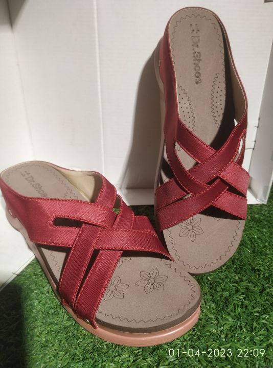 Ladies%20Dr%20Shoes%20High%20Quality%20Original%20Product%20%20Red%20Color%20Shoes%20-%20Image%202