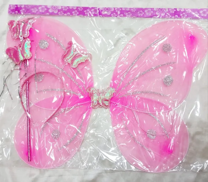 Fairy%20Wings%20Set%20For%20Girls%208%20Color%20Buterflly%20Wings%20%20Stick%20&%20Hairband%20Kids%20Party%20Dress%20Costume%20-%20Image%203