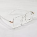 Tom Ford frame prescription glasses white colour unique shape. 